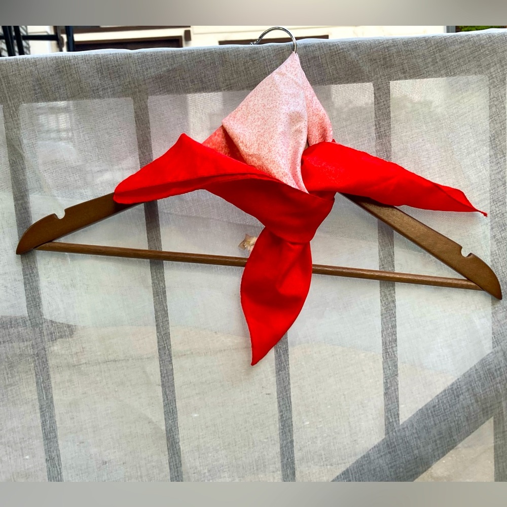 Satin scarf